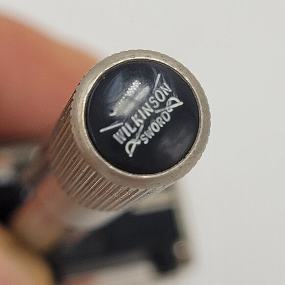 Vtg Wilkinson Sword STICKY Double Edge Safety Shaver Wet Razor Made in England - Picture 9 of 11